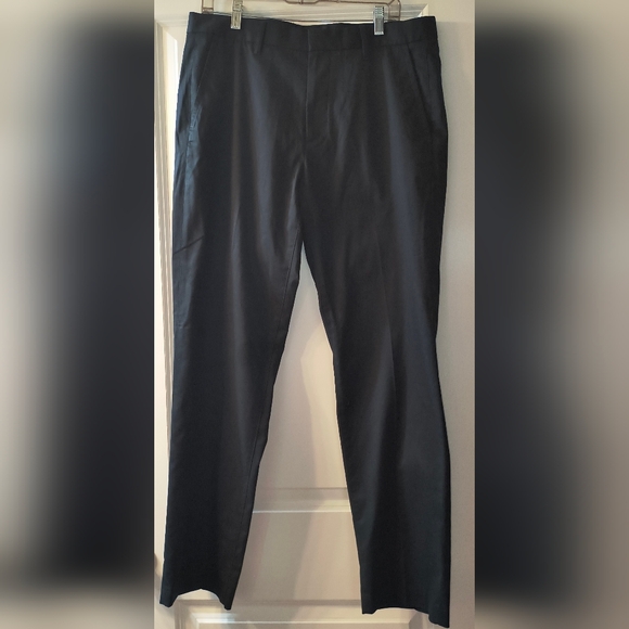 Bonobos Tuesday Mens Black Slim Fit Chinos Size 34x32 Cotton Blend Casual Office - Picture 1 of 5